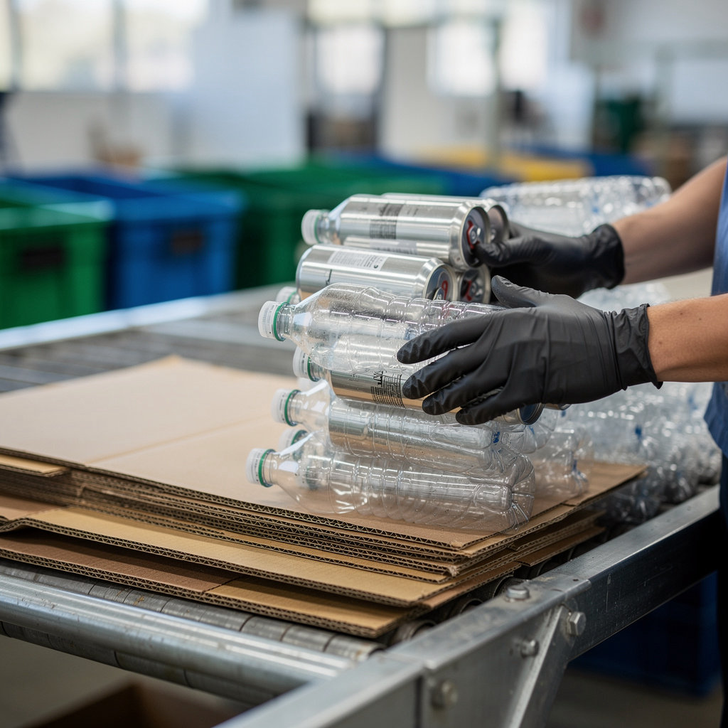 Ponce Recycling Center San Diego team member assisting a customer with eco-friendly recycling services in San Diego