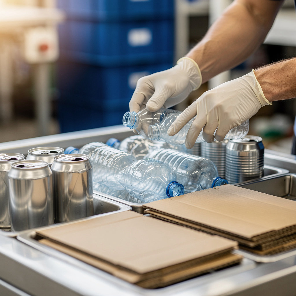 Ponce Recycling Center San Diego - step-by-step recycling process for materials in San Diego